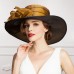 Two tone s Trendy Dress Wedding Church Kentucky Derby Occasional Hat A045  eb-27628182